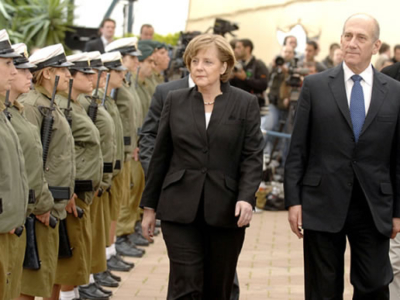 Angela Merkel alla <i>Knesset</i>, in tedesco