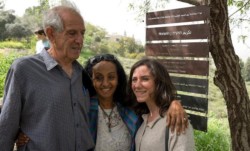 Una Giusta eritrea onorata nel giardino dell’Oasi di pace
