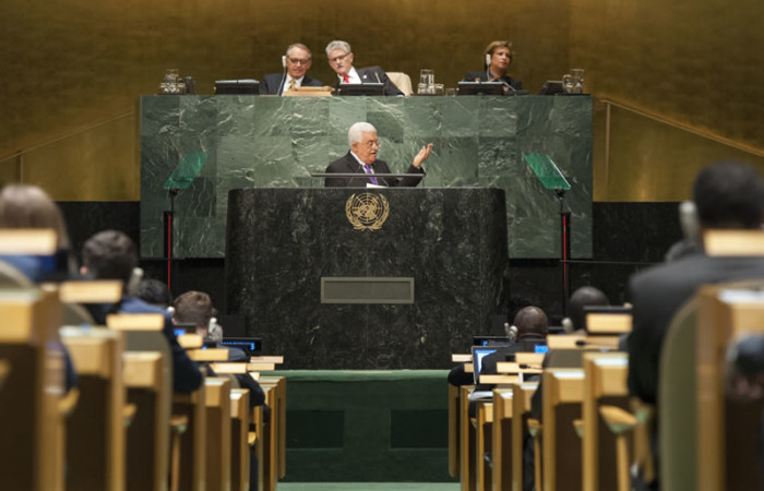 Il presidente palestinese all’Onu: «Siamo stanchi di aspettare!»