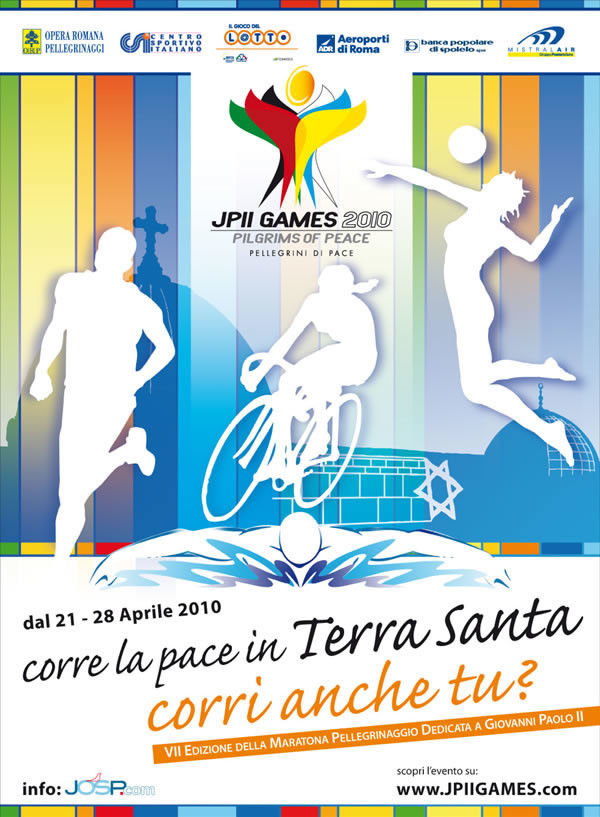 La marcia Betlemme-Gerusalemme diventa “JPII Games 2010”