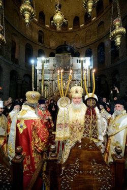 Il patriarca Kirill pellegrino in Terra Santa