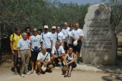 Ultimi chilometri per il pellegrinaggio ciclistico Lurago d’Erba-Gerusalemme
