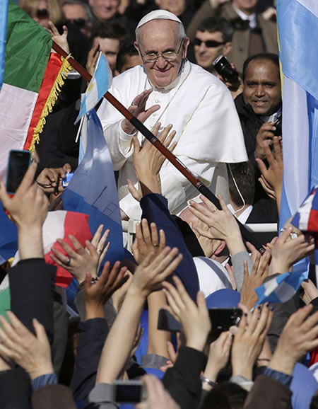 Papa Francesco e i francescani della Custodia a Buenos Aires