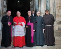 Il cardinal Bassetti confida il suo legame con Gerusalemme