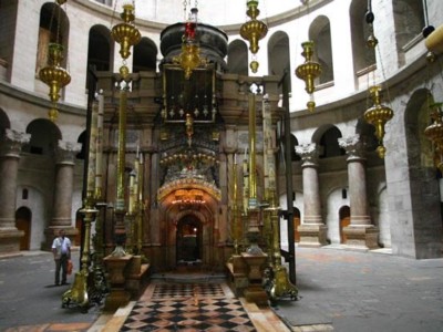Il restauro dell’edicola del Santo Sepolcro