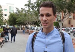 Il primo studente Erasmus a Gaza è italiano