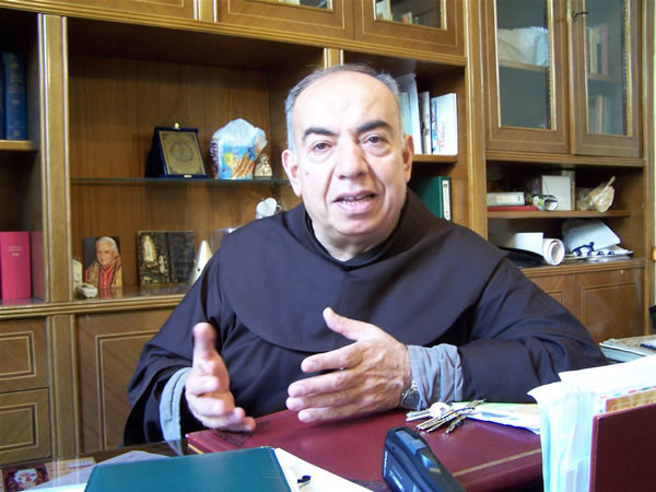 Fra Georges Abou Khazen, amministratore apostolico del vicariato apostolico di Aleppo dei Latini. [1/2]
