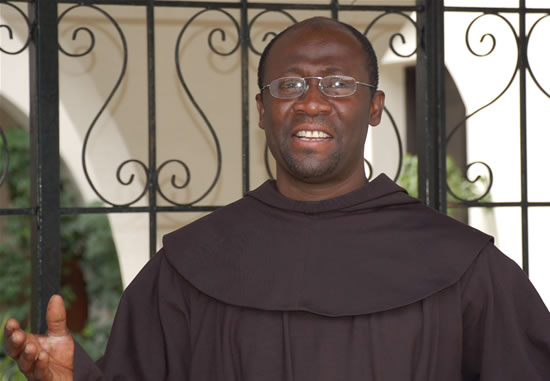 Padre Gabriel Vormawah è il primo frate ghanese della Custodia ad essere diventato prete.