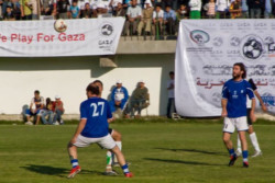 Gaza lancia il suo campionato «internazionale» di calcio