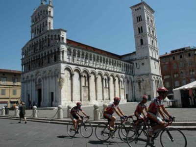 I ciclisti di <i>Overland</i> sono giunti a Roma