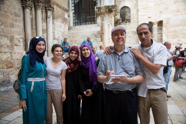 Un venerdì di Ramadan al Santo Sepolcro