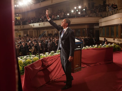 Barack Hussein Obama tende la mano ai musulmani