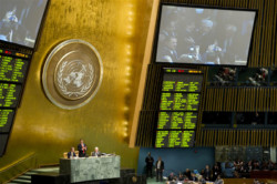 La Santa Sede «saluta con favore» il voto all’Onu sullo Stato di Palestina