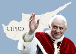 Benedetto XVI a Cipro nel giugno 2010