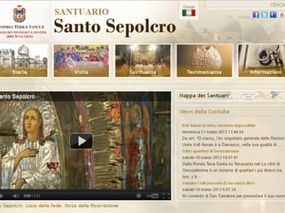 Tutto sul Santo Sepolcro in un nuovo sito della Custodia