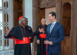 Siria, papa Francesco scrive al presidente Assad