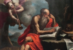 Un omaggio a san Girolamo, biblista e asceta
