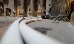 Riprendono i lavori nella basilica del Santo Sepolcro