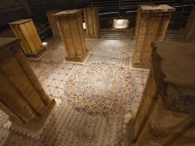 Gerico svela uno dei più grandi mosaici al mondo