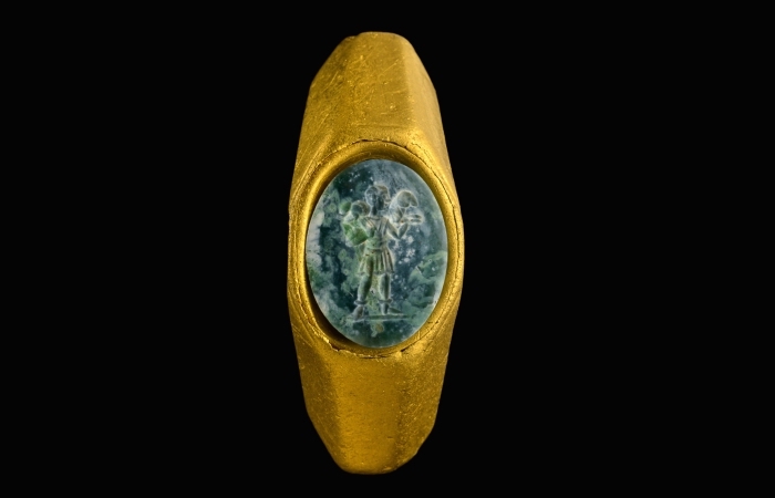 Un anello al dito di uno dei primi cristiani