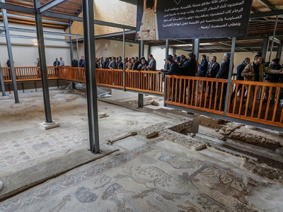 A Gaza visitabili i resti di una chiesa del V secolo