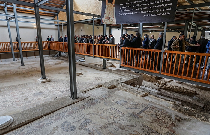 A Gaza visitabili i resti di una chiesa del V secolo