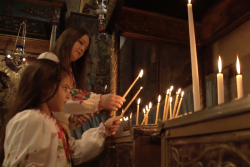 Ucraini in Terra Santa in preghiera per la pace