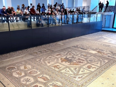È tornato a Lod uno dei più bei mosaici al mondo