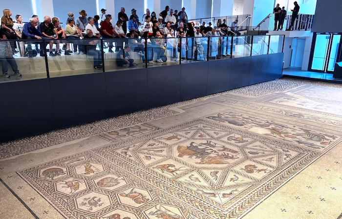 È tornato a Lod uno dei più bei mosaici al mondo