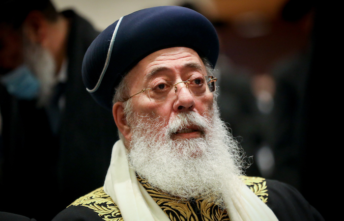 Il rabbino capo di Gerusalemme censura gli oltraggi ai cristiani