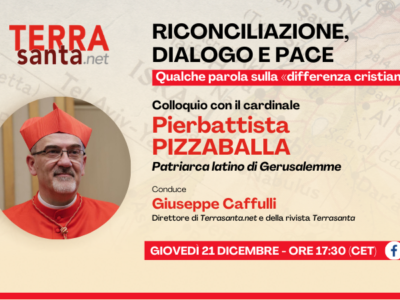 Con il cardinale Pizzaballa su riconciliazione, dialogo e pace