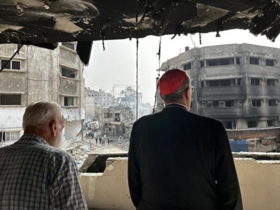 Il patriarca Pizzaballa quattro giorni a Gaza per manifestare solidarietà