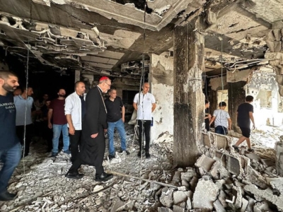 Il patriarca Pizzaballa quattro giorni a Gaza per manifestare solidarietà